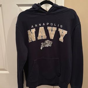 Annapolis Navy hoodie sweatshirt medium